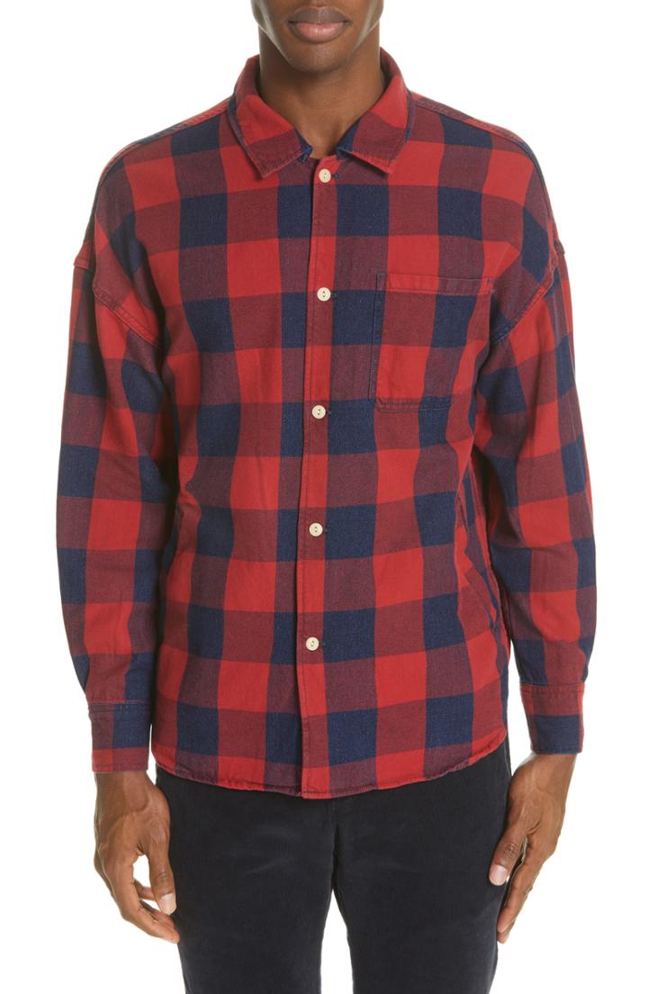 Men's Remi Relief Check Plaid Shirt