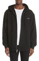 Men's Calvin Klein 205w39nyc Oversize Zip Hoodie - Black