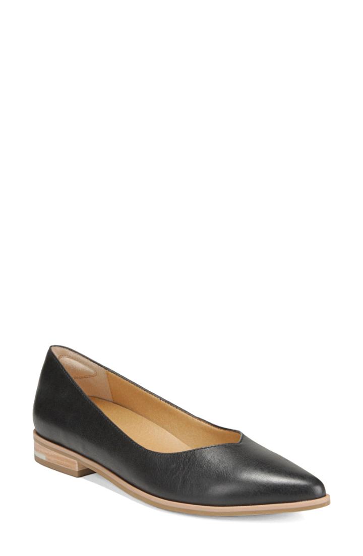 Women's Dr. Scholls Flair Flat .5 M - Black