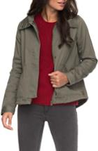 Women's Roxy Watch The Sunrise Swing Jacket - Green