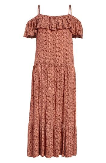 Women's Rebecca Minkoff Lapaz Off The Shoulder Midi Dress