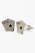 Men's Link Up 'aces Wild' Cuff Links