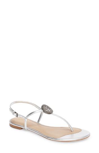 Women's Tory Burch Liana Sandal M - Grey