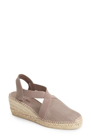 Women's Toni Pons 'ter' Slingback Espadrille Sandal Eu - Beige