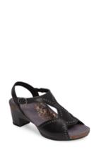 Women's Aetrex Rosalie T-strap Sandal Eu - Black