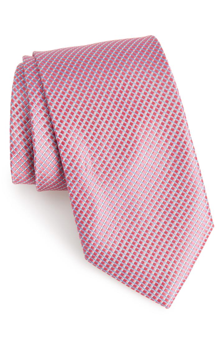 Men's Nordstrom Men's Shop Bucaro Solid Silk Tie