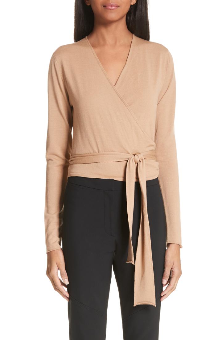 Women's Saint Laurent Metallic Cable Knit Sweater