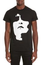 Men's Neil Barrett Siouxsie Face Graphic T-shirt - Black