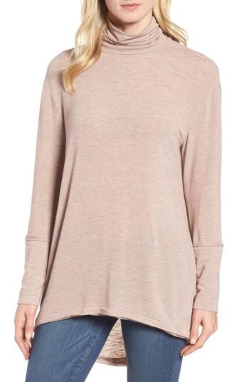 Women's Caslon Split Back Top, Size - Pink