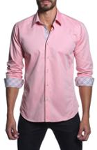 Men's Jared Lang Trim Fit Sport Shirt, Size - Pink