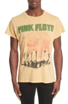 Men's Madeworn Pink Floyd Graphic T-shirt - Yellow