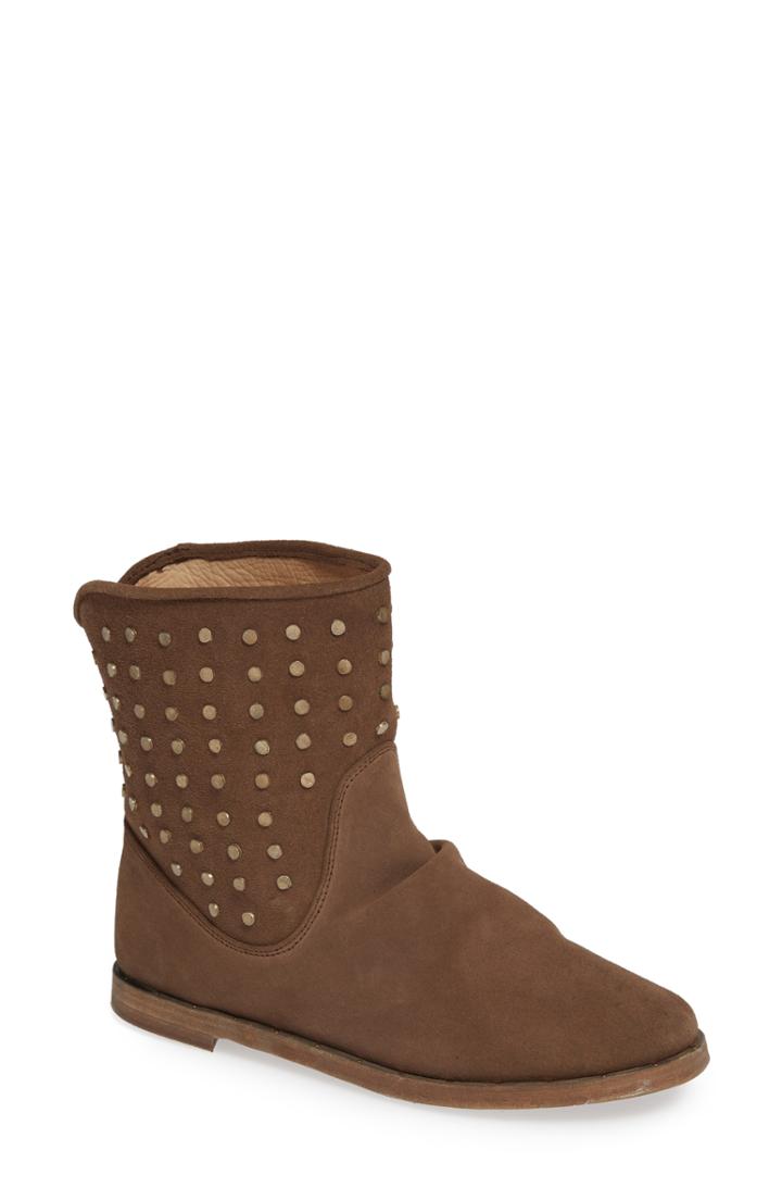 Women's Beek Junco Studs Slouchy Bootie .5 M - Beige