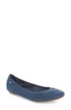 Women's Hush Puppies 'chaste' Ballet Flat W - Blue