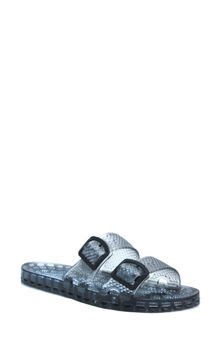 Women's Sensi La Jolla Slide Sandal M - Grey