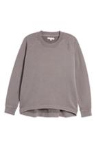 Women's Madewell Drawstring Sweatshirt - Grey
