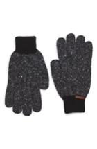 Men's Ted Baker London Oakglo Wool Blend Gloves, Size - Grey