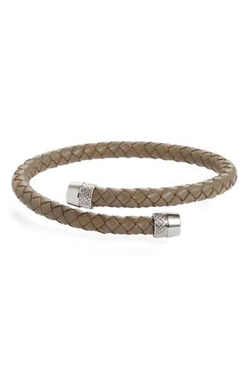 Men's Ted Baker London Scores Leather Bracelet
