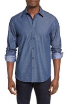Men's Ben Sherman Mod Fit Print Chambray Shirt