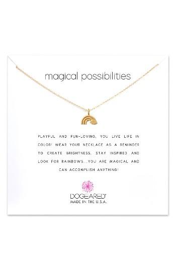 Women's Dogeared Reminder - Magical Possibilities Pendant Necklace