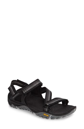 Women's Merrell All Out Blaze Sport Sandal M - Black