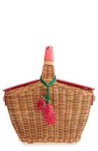 Kate Spade New York Picnic Perfect 3d Wicker Picnic Basket - Pink