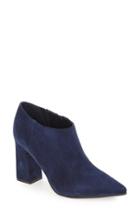 Women's Marc Fisher Ltd 'jayla' Block Heel Bootie M - Blue
