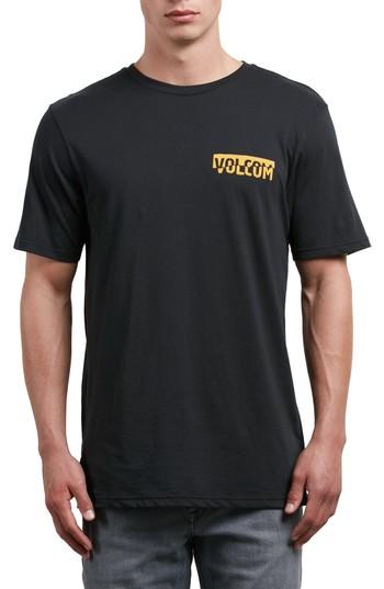 Men's Volcom Fracture T-shirt - Black