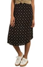 Women's Volcom Champain Trail Midi Skirt - Black