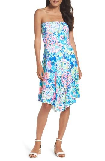 Women's Lilly Pulitzer Loleta Fit & Flare Dress - Blue