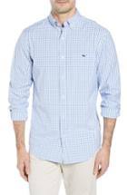 Men's Vineyard Vines Clark Cove Tucker Classic Fit Check Sport Shirt - Blue