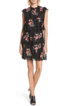 Women's Rebecca Taylor Embroidered Lace Dress