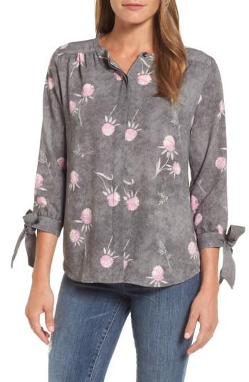 Women's Caslon Tie Sleeve Blouse
