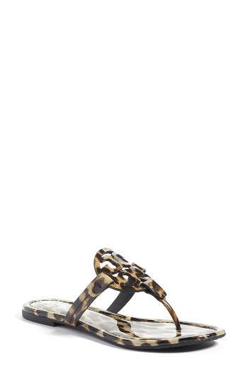 Women's Tory Burch 'miller' Flip Flop M - Ivory