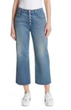 Women's A.l.c. Montag Wide Leg Crop Jeans - Blue