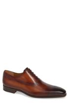 Men's Magnanni Dolan Squared Toe Oxford .5 M - Brown
