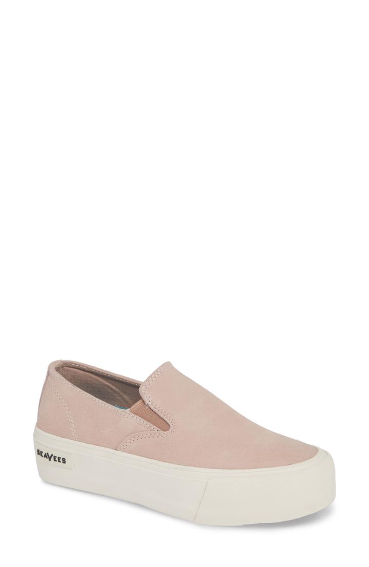Women's Seavees Baja Platform Slip-on Sneaker M - Pink