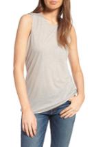 Women's James Perse Tomboy Double Layer Tank - Beige