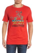Men's Puma Super Puma Fit T-shirt, Size Medium - Red
