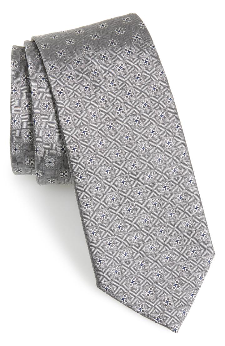 Men's Salvatore Ferragamo Ferrara Medallion Silk Tie