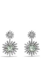 Women's David Yurman 'starburst' Earrings With Diamonds In Silver