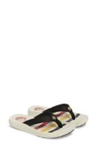 Women's Pendleton Glacier National Park Flip Flop M - White