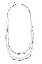Women's Nakamol Design Amazonite, Agate & Crystal Long Multistrand Necklace