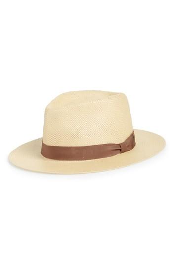 Men's Bailey Pencer Straw Panama Hat - Beige