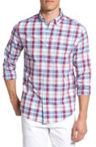 Men's Vineyard Vines Tucker Patriots Point Slim Fit Plaid Sport Shirt - Blue