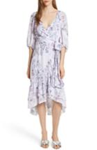 Women's Prose & Poetry Christina Ruffle Wrap Dress - Purple