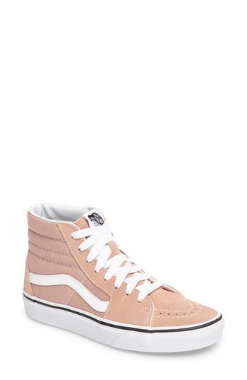 Women's Vans 'sk8-hi' Sneaker .5 M - Pink