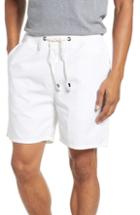Men's Devereux Ricardo Resort Fit Shorts, Size 38 - White