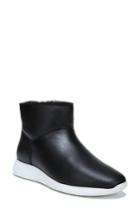 Women's Vince Adora Genuine Shearling Sneaker Boot M - Black