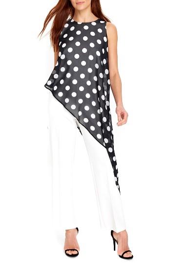 Women's Wallis Polka Dot Overlay Jumpsuit