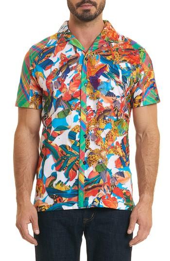 Men's Robert Graham Think Vivid Limited Edition Classic Fit Sport Shirt - Red